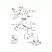 Схема вузла: Паливний бак для Kawasaki EX650 Ninja 650