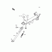 Схема вузла: Stand(s) для Kawasaki ZR800 Z800
