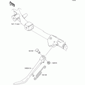 Схема вузла: Stand(s) для Kawasaki VN900 VN900 Classic