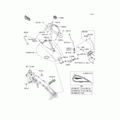 Схема вузла: Fuel tank(1/2) для Kawasaki VN1700 Vulcan 1700 Classic LT