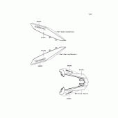 Схема вузла: Decals(brown)(daf/das) для Kawasaki ZR1000 Z1000