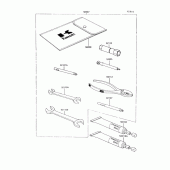 Схема вузла: Owners tools для Kawasaki VN750 Vulcan 750