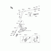 Схема вузла: Кермо & Пульт управління рульовим для Kawasaki ZG1400 Concours 14