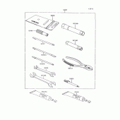 Схема вузла: Owners tools для Kawasaki ZG1200 Voyager XII
