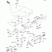 Схема вузла: Опційні деталі для Kawasaki VN1500 VN1500 Drifter