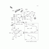 Схема вузла: Air duct для Kawasaki ZX600 Ninja ZX-6