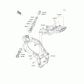 Схема узла: Рама для Kawasaki ZX636 Ninja ZX-6R