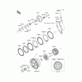 Схема вузла: Зчеплення для Kawasaki ZX1000 Ninja ZX-10R