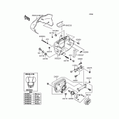 Схема вузла: Фара для Kawasaki KLX250 D-Tracker
