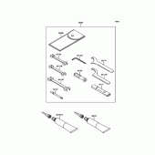 Схема вузла: Інструмент для Kawasaki VN900 Vulcan 900 Classic