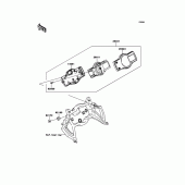 Схема узла: Meter(s) для Kawasaki KLE650 Versys 650