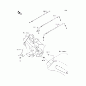 Схема вузла: Троси для Kawasaki VN1700 Vulcan 1700 Voyager ABS
