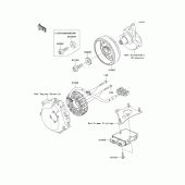 Схема вузла: Генератор для Kawasaki ZG1400 Concours 14 ABS