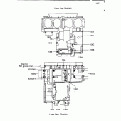 Схема вузла: Болти картера двигуна для Kawasaki ZG1200 Voyager XII