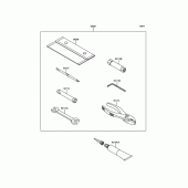 Схема вузла: Інструмент для Kawasaki KLX125 KLX125