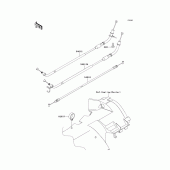 Схема вузла: Троси для Kawasaki ZG1400 Concours 14 ABS