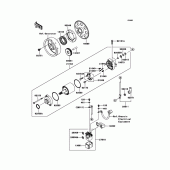 Схема вузла: Starter Motor для Kawasaki KLZ1000 Versys 1000