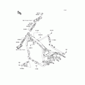Схема узла: Рама для Kawasaki VN1700 Vulcan 1700 Classic