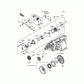 Схема вузла: Starter Motor для Kawasaki EN650 Vulcan S ABS SE
