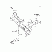 Схема вузла: Котушка запалювання для Kawasaki KL110 KSR