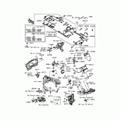 Схема узла: Электрооборудование для Kawasaki ZX1000 Ninja H2R
