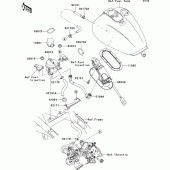 Схема вузла: Fuel pump для Kawasaki VN1500 VN1500 Drifter