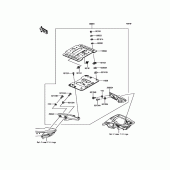Схема вузла: Аксесуари для Kawasaki KLE650 Versys 650 ABS