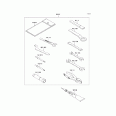 Схема вузла: Owners tools для Kawasaki KL250 KLR250