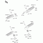 Схема узла: Step для Kawasaki ZX750 ZXR750