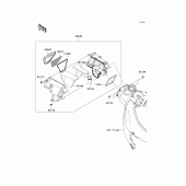 Схема вузла: Air duct для Kawasaki ZX636 Ninja ZX-6R