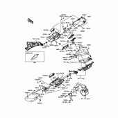 Схема вузла: Side Covers/Chain Cover для Kawasaki ZX1000 Ninja H2R