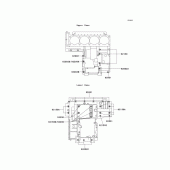 Схема вузла: Болти картера двигуна для Kawasaki ZG1000 Concours