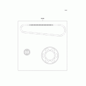 Схема вузла: Chain kit для Kawasaki EX500 EX500