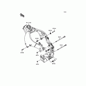Схема узла: Крепление двигателя для Kawasaki ZX1000 Ninja ZX-10R ABS