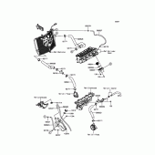 Схема вузла: Water Pipe для Kawasaki ZX636 Ninja ZX-6R