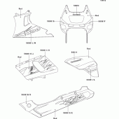 Схема вузла: Decals(red)(zx600-e3) для Kawasaki ZX600 ZZ-R600