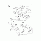 Схема вузла: Taillight(S) для Kawasaki ZG1400 Concours 14 ABS