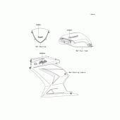 Схема вузла: Decals(p.red)(j8f) для Kawasaki EX250 Ninja 250
