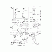 Схема вузла: Ignition switch/locks/reflectors для Kawasaki ZX1000 Ninja ZX-10R