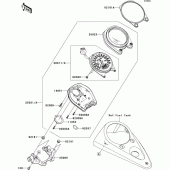 Схема узла: Meter(s) для Kawasaki VN2000 VN2000 Classic