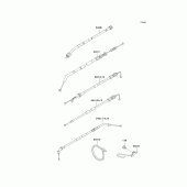 Схема узла: Тросики для Kawasaki EX250 Ninja 250