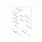 Схема вузла: Інструмент для Kawasaki VN900 Vulcan 900 Classic LT