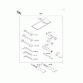 Схема вузла: Інструмент для Kawasaki ZG1400 Concours 14