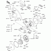 Схема узла: Air cleaner(1/2) для Kawasaki VN1500 VN1500 Classic