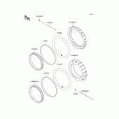 Схема узла: Шины для Kawasaki KLX250 KLX250SR