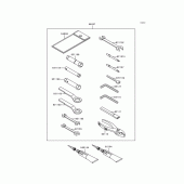 Схема узла: Инструмент для Kawasaki ZX600 Ninja ZX-6