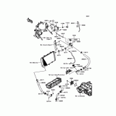 Схема вузла: Water Pipe для Kawasaki KLZ1000 Versys 1000 LT