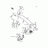 Схема вузла: Brake Piping для Kawasaki ZR800 Z800 ABS