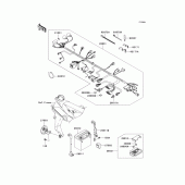 Схема вузла: Chassis electrical equipment(a3) для Kawasaki ZR1000 Z1000