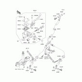 Схема вузла: Front master cylinder(a2) для Kawasaki VN2000 Vulcan 2000